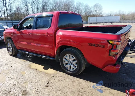 2022 Nissan Frontier Sv 4X4 z USA, uszkodzony, nr VIN 1N6ED1EK6NN684098